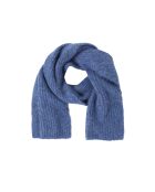 Foulard Stor bleu denim chiné