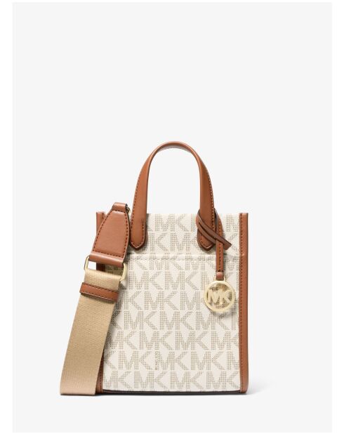 Sac bandoulière extra petit Gigi beige - 17,1 x 20,3 x 7 cm