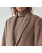 Manteau en laine mélangée Mawe beige