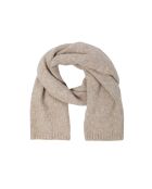 Écharpe en maille Saran beige