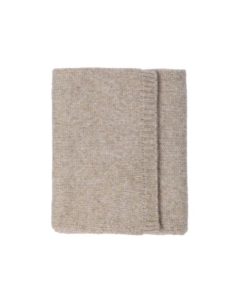 Écharpe en maille Saran beige