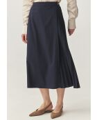 Jupe Plisona bleu marine