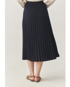 Jupe Plisona bleu marine