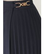Jupe Plisona bleu marine