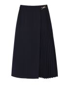 Jupe Plisona bleu marine