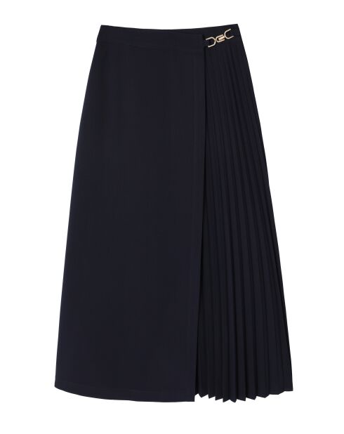 Jupe Plisona bleu marine