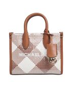 Petit sac bandoulière en cuir Mirella Jet Set Travel marron - 18,4x14,6x5,1 cm