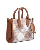 Petit sac bandoulière en cuir Mirella Jet Set Travel marron - 18,4x14,6x5,1 cm