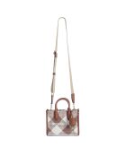 Petit sac bandoulière en cuir Mirella Jet Set Travel marron - 18,4x14,6x5,1 cm