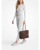 Charlotte 3-in-1-Einkaufstasche, braun, 38 x 29 x 14 cm