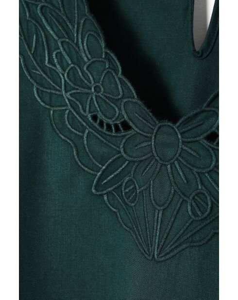 Blouse Embro vert foncé