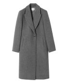 Manteau en laine mélangée Sonia 1 anthracite chiné