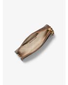 Braune konvertierbare Schultertasche - 23,5 x 12,7 x 6,4 cm