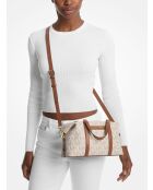 Sac à main avec bandoulière amovible Beck beige - 27,3x11,4x17,1 cm