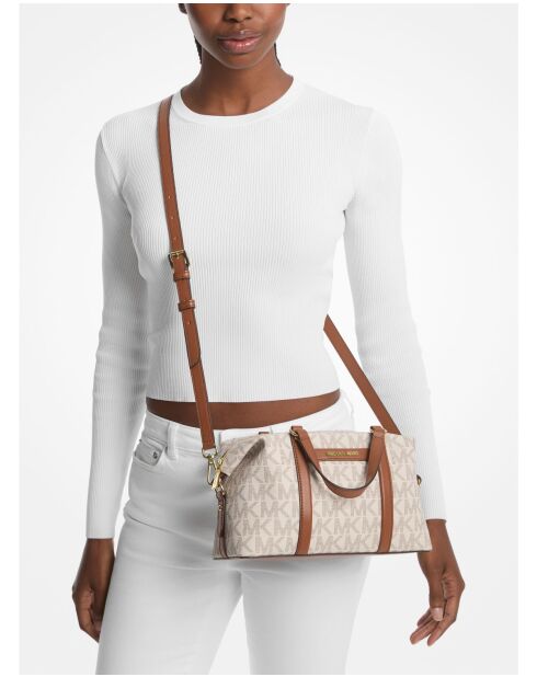 Sac à main avec bandoulière amovible Beck beige - 27,3x11,4x17,1 cm