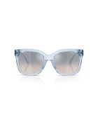Lunettes de soleil carrées Chatham MK2268U bleu transparent