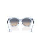 Lunettes de soleil carrées Chatham MK2268U bleu transparent