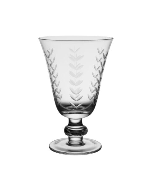 Lot de 6 Verres à pied eau Arlequin transparentes - 40 cl