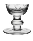 Lot de 6 Verres à pied eau Arlequin transparentes - 40 cl