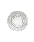 Assiette à pain en verre Classic transparente - D.14.5 cm