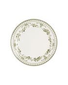 Lot de 6 Assiettes à dessert Faustine verte - D.20 cm