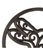 Dessous de plat Lapin noir - D.20.5 cm