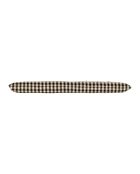 Boudin de porte en coton Campagne noir - 90 x 13 x 13cm