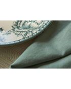 Lot de 6 Assiettes plate Lison émeraudes - D.26 cm