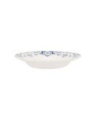 Set de 6 platos de sopa azul Clothilde - D.22 cm