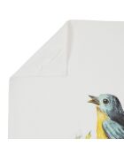 Lot de torchon en coton Faune-Flore multicolore - 3 pièces