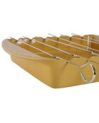 Plat à four broche Barbecue curry - 38 x 27 x 6cm