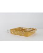 Plat à four broche Barbecue curry - 38 x 27 x 6cm