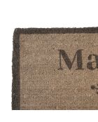 Paillasson Chic marron - 120x40 cm