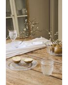 Lot de 6 Assiettes de présentation en verre Classic transparente - D.30 cm