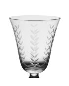 Lot de 6 Verres à pied vin Arlequin transparentes - 35 cl