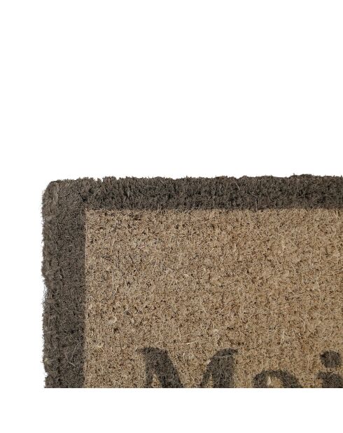 Paillasson Chic marron - 73x43 cm