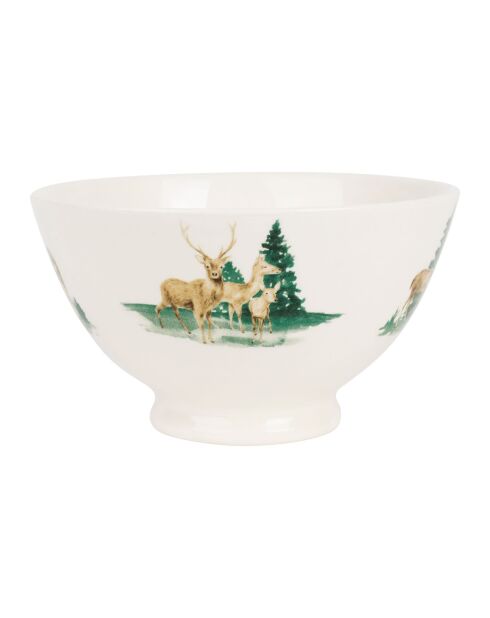 Bol cerf Collection blanc - 75 cl