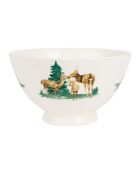 Bol cerf Collection blanc - 75 cl
