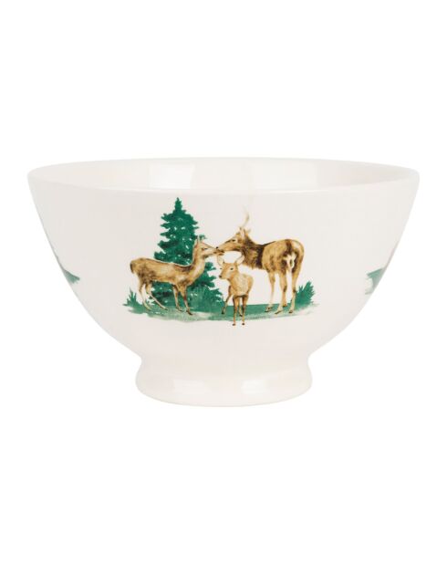 Bol cerf Collection blanc - 75 cl