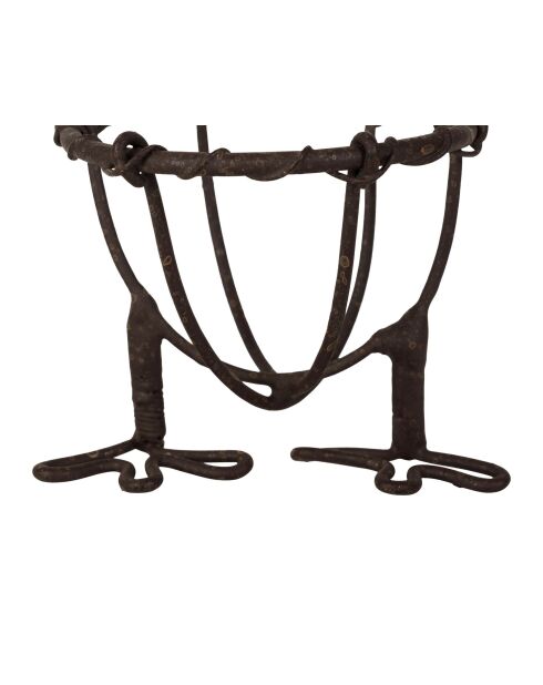 Coquetier Basse-Cour marron - H.5.5 cm