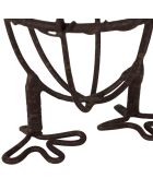 Coquetier Basse-Cour marron - H.5.5 cm