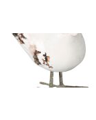 Décorations 2 assortis Oiseau blanches - 12.5 x H14.5cm