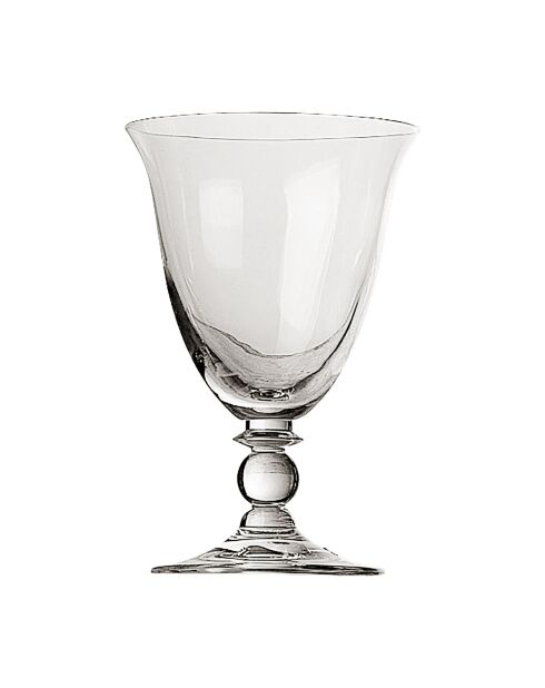 Lot de 6 Verres à pied eau Piano transparentes - 26 cl