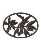 Dessous de plat Olivier noir - 24x17 cm
