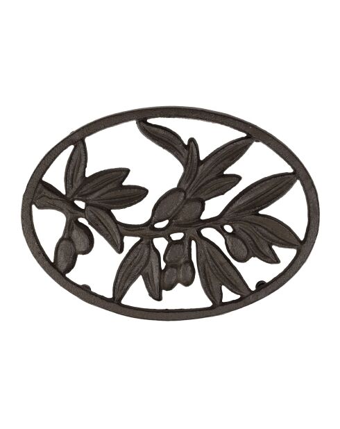 Dessous de plat Olivier noir - 24x17 cm