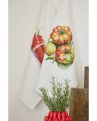Lot de 5 torchons en coton Primeur multicolore - 50×70 cm