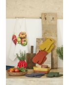 Lot de 5 torchons en coton Primeur multicolore - 50×70 cm