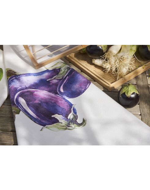 Lot de 5 torchons en coton Primeur multicolore - 50×70 cm