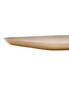 Blau/gelbes Chickadee-Tablett - 16x16 cm