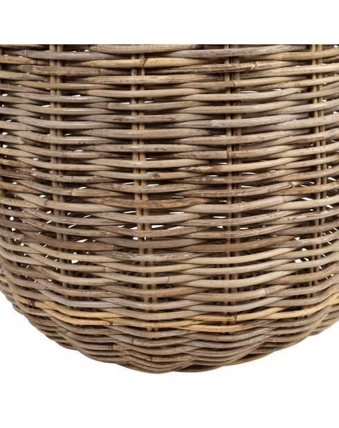 Lot de panier oblong Java naturel - 2 pièces